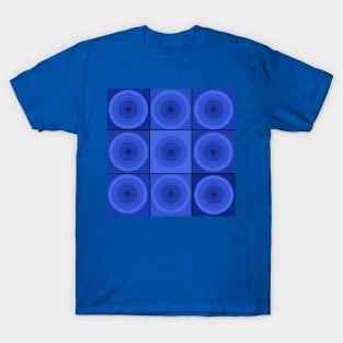 Blue Circles 1 T-Shirt